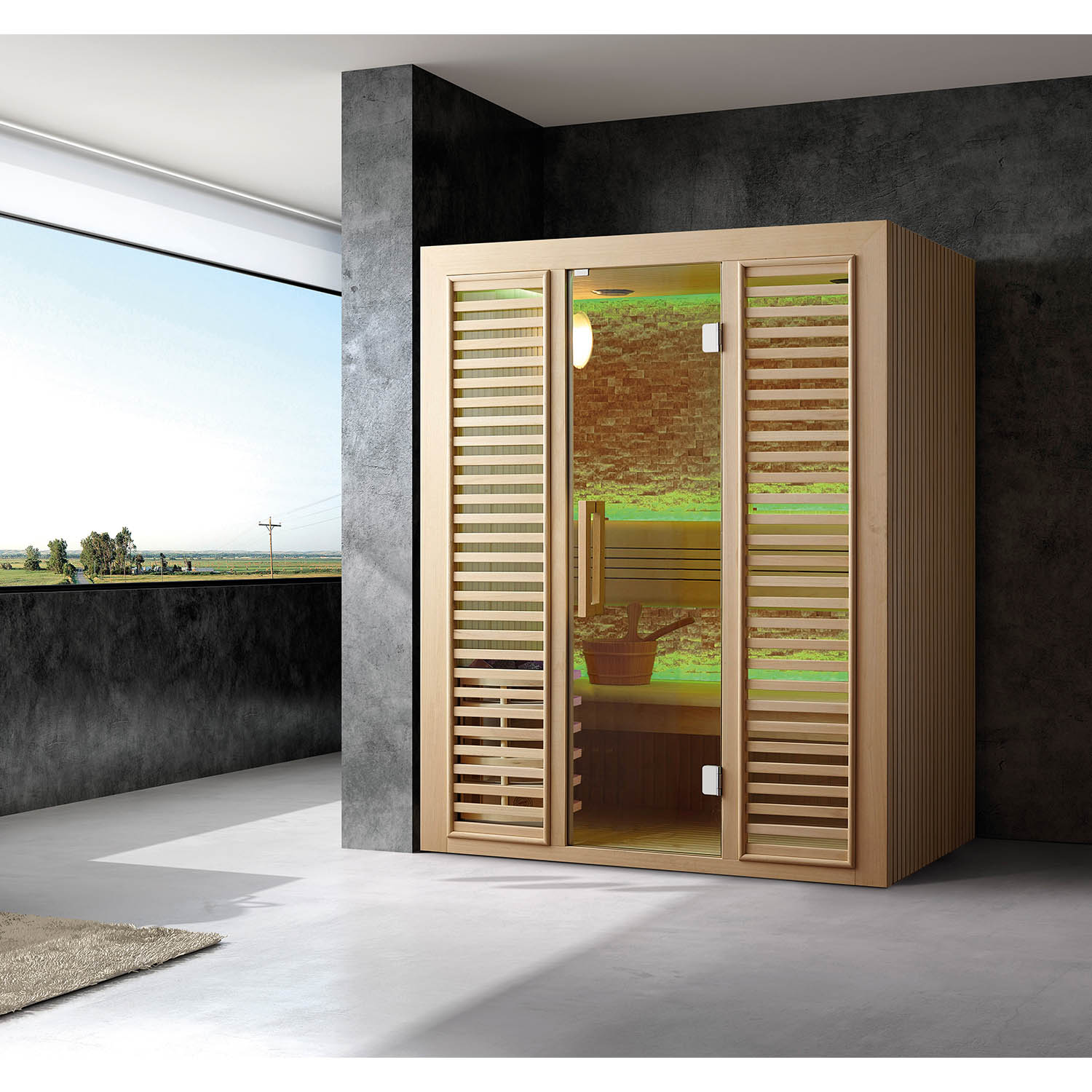 Финская сауна Mexda WS-1409 (рис.2) Финская сауна Mexda WS-1409 (рис.2)