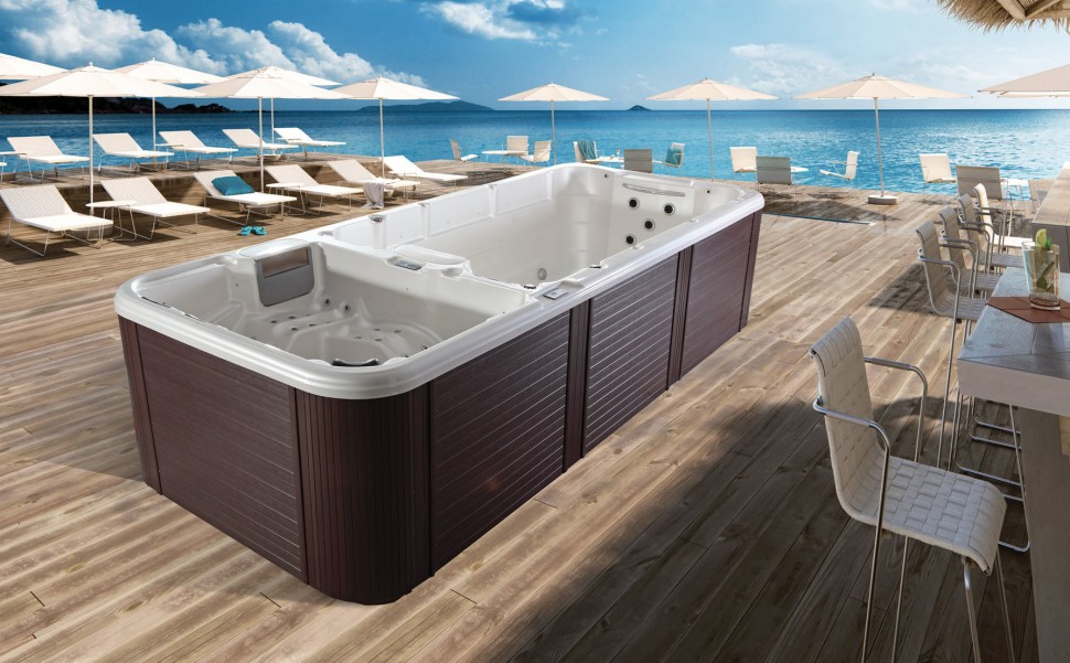 Готовый СПА бассейн с противотоком Bigeer Леоне (рис.5) Готовый СПА бассейн с противотоком Bigeer Леоне (рис.5)